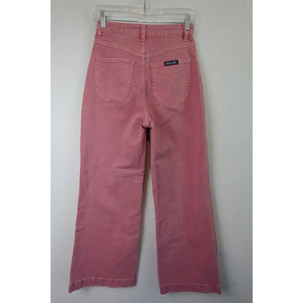 Rolla's Sailor High Rise Wide Leg Jeans Size 26
